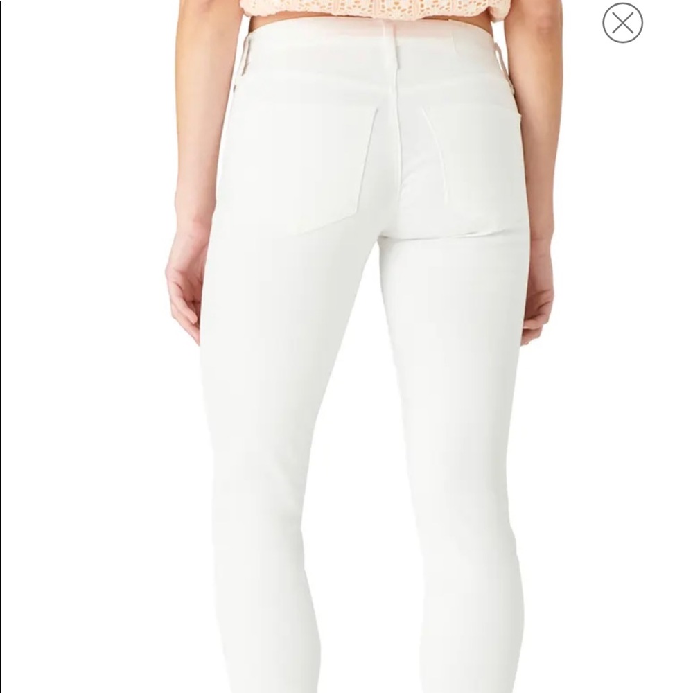 White Lucky Jeans